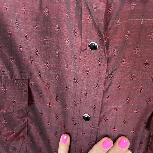 Roper 2x snap button, iridescent, longsleeve western shirt ladies - Picture 7 of 7